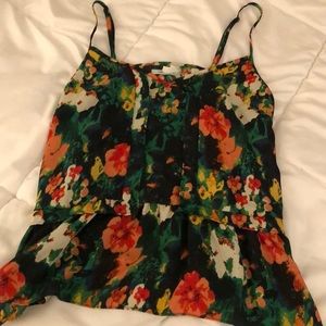 Floral tank top